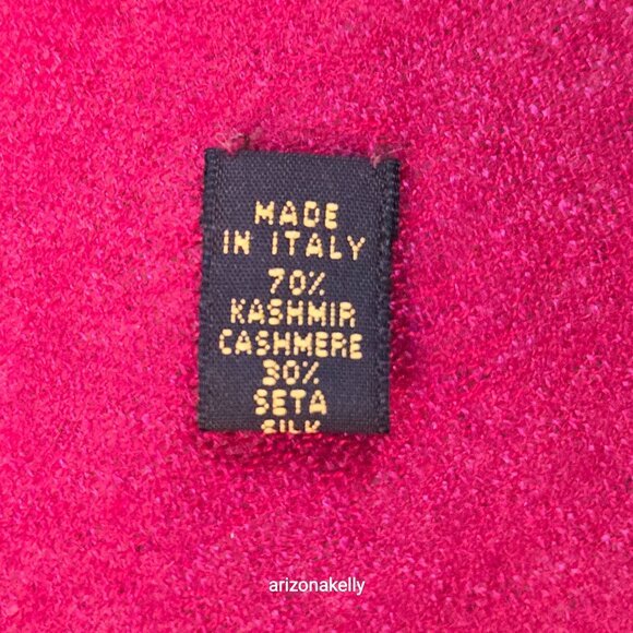 Loro Piana 70 Cashmere/30 Silk Oblong Scarf *READ* - Picture 13 of 14